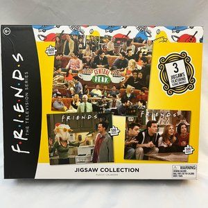 Friends TV Show 3 Jigsaw Puzzle Collection SET NEW IN BOX